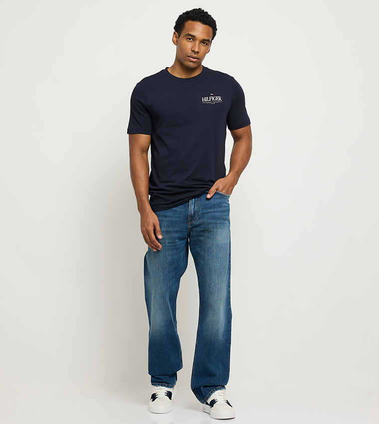 RIVER Faded Relaxed Fit Jeans