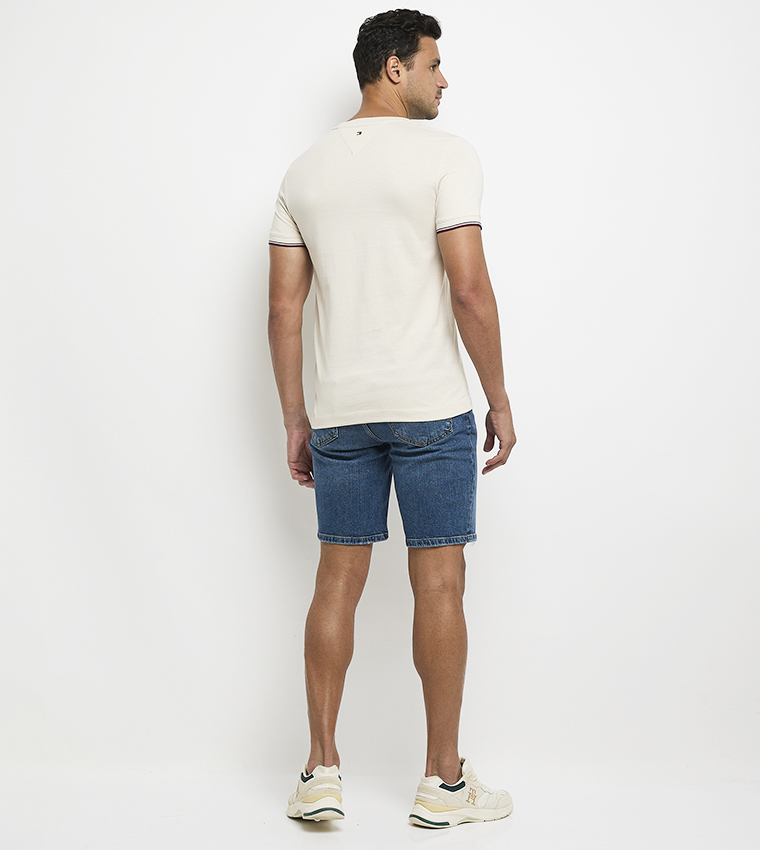 Logo Printed Crew Neck T-Shirt