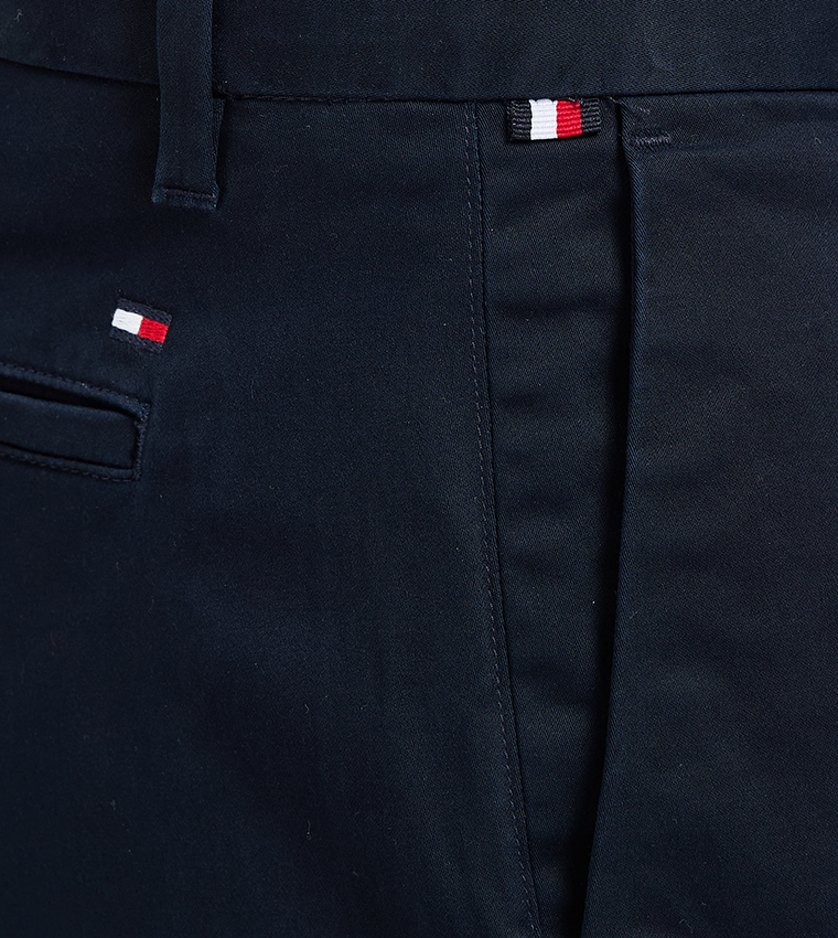HARLEM Pleat Detail Tapered Fit Pants