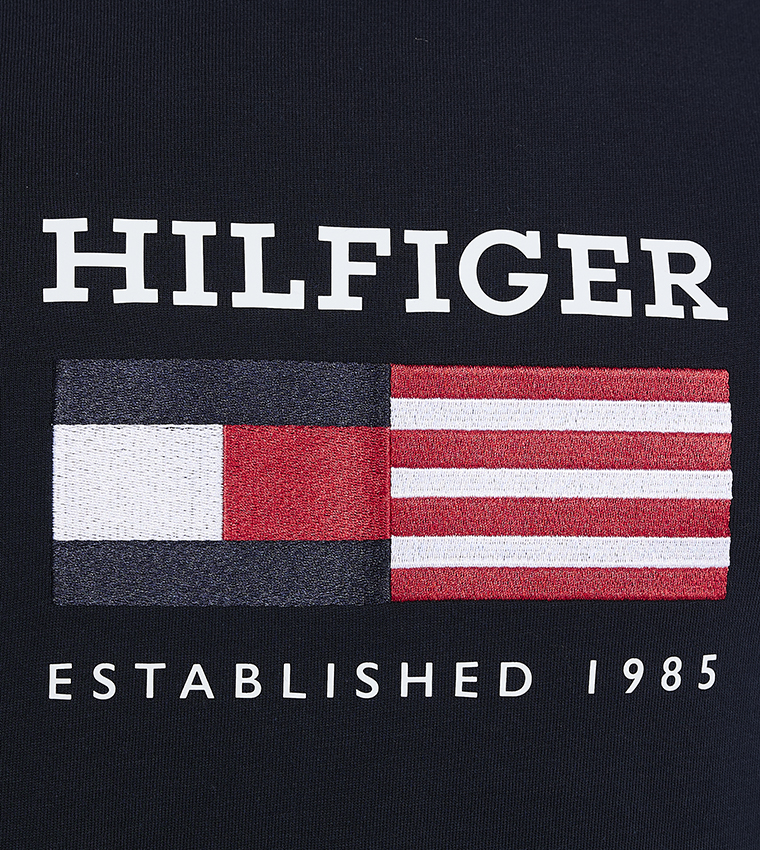 Monotype Printed Crew Neck T-Shirt