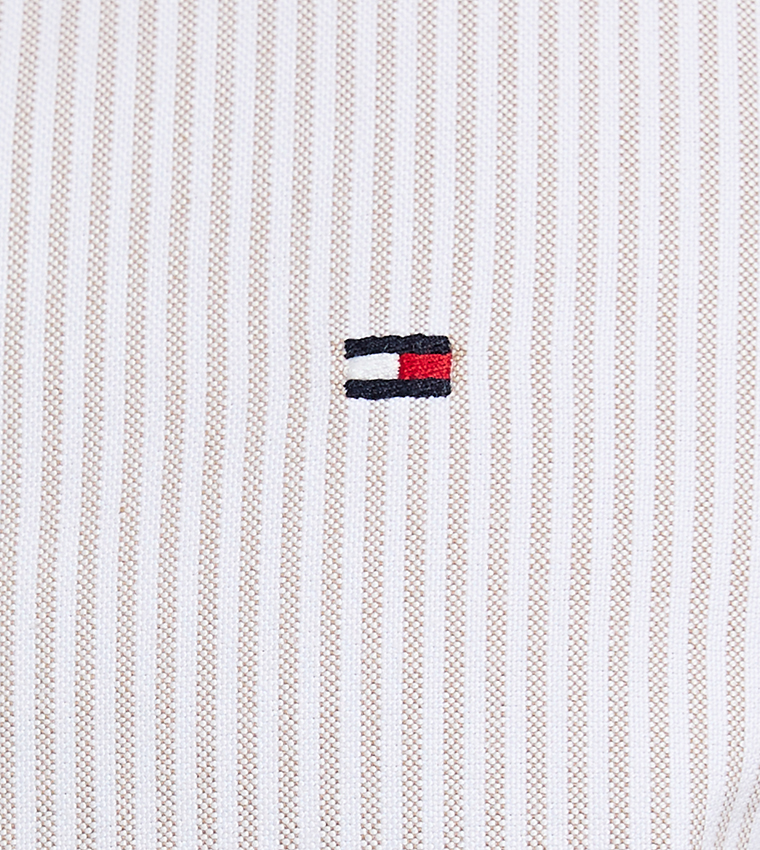 HERITAGE Striped Button-Down Collar Shirt