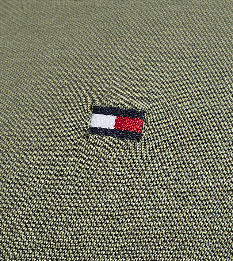 Flag Detail Short Sleeves Polo T-Shirt