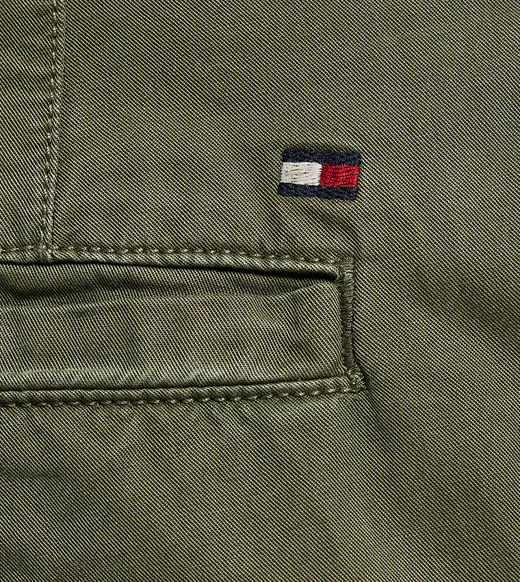 DENTON Solid Twill Cargo Pants