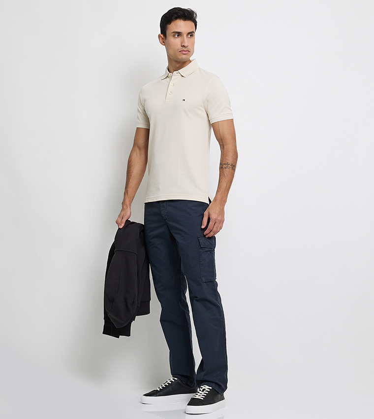 DENTON Solid Twill Cargo Pants