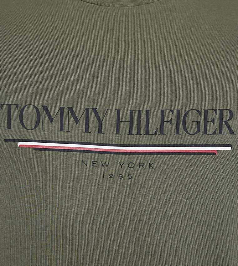 Logo Printed Crew Neck T-Shirt