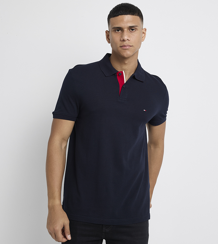 Logo Detail Short Sleeves Polo T-Shirt