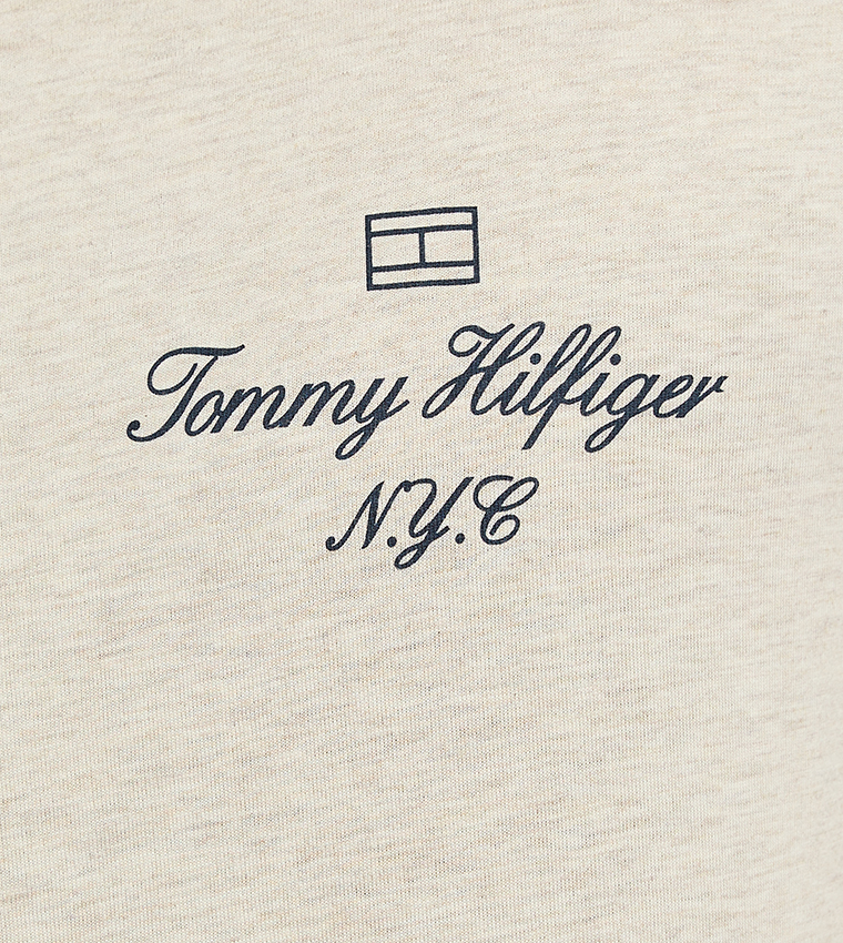 Logo Detail Crew Neck T-Shirt