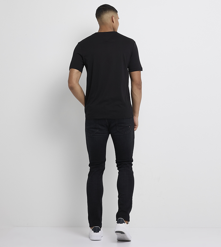 Logo Printed Crew Neck T-Shirt