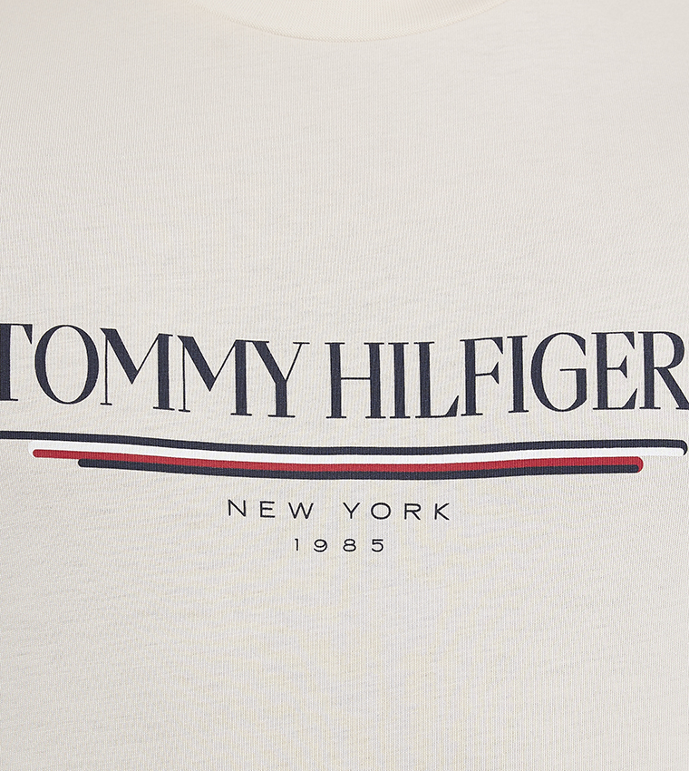 Logo Printed Crew Neck T-Shirt