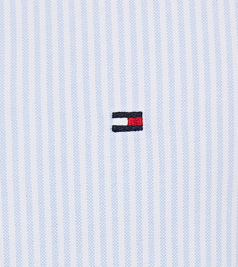 HERITAGE Striped Long Sleeves Oxford Shirt