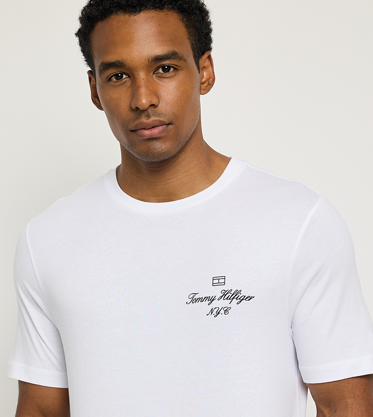 Logo Detail Crew Neck T-Shirt