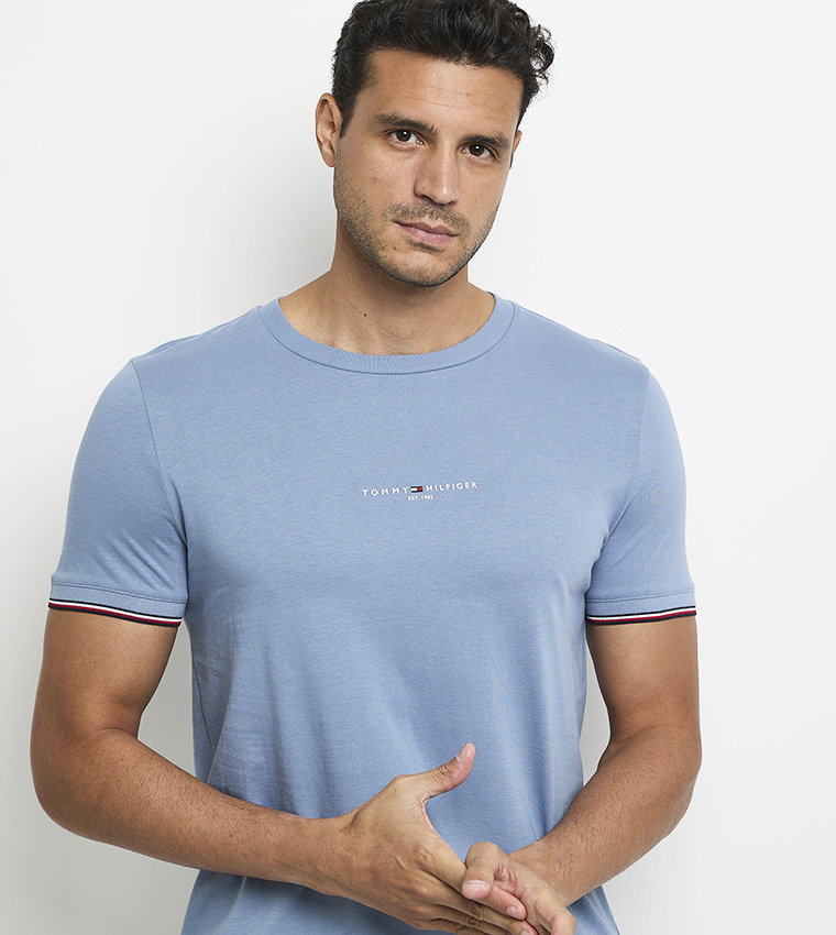 Logo Printed Crew Neck T-Shirt