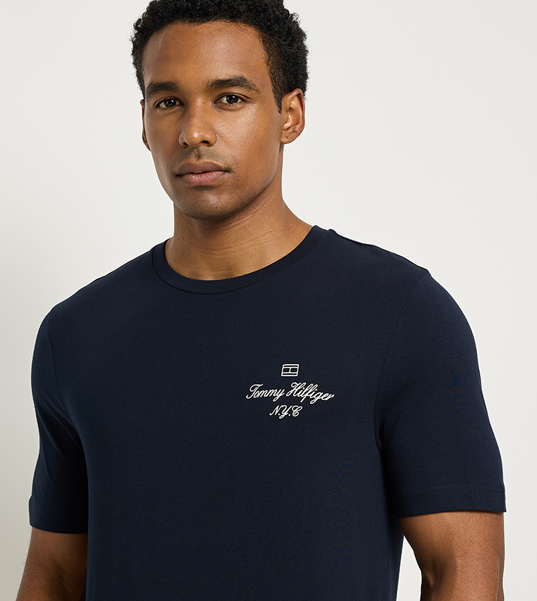 Logo Detail Crew Neck T-Shirt