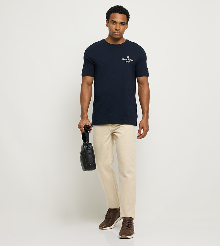 Logo Detail Crew Neck T-Shirt
