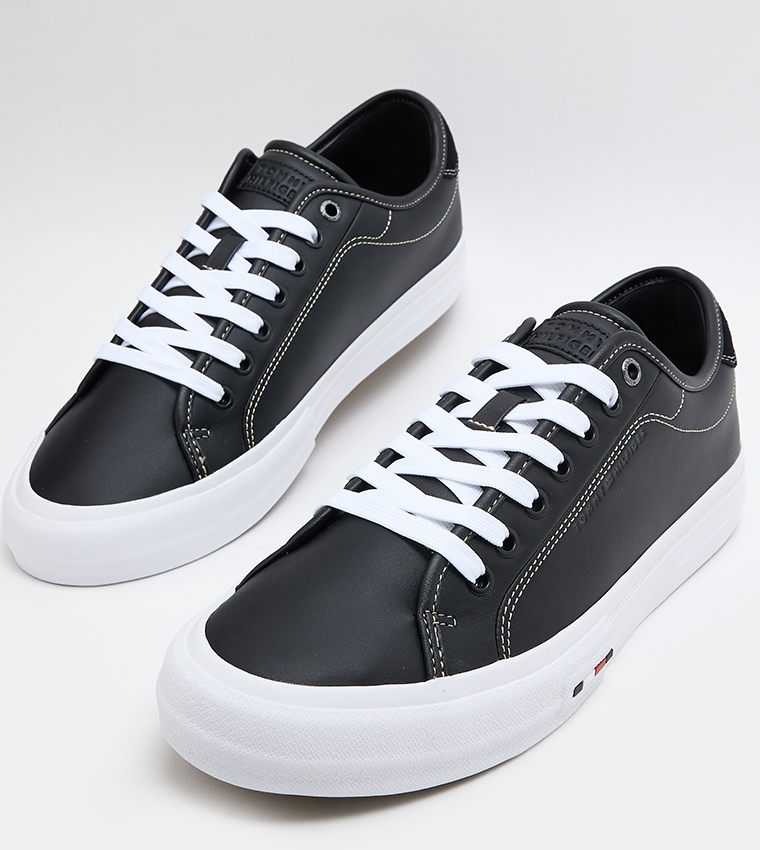 Logo Detail Lace Up Sneakers