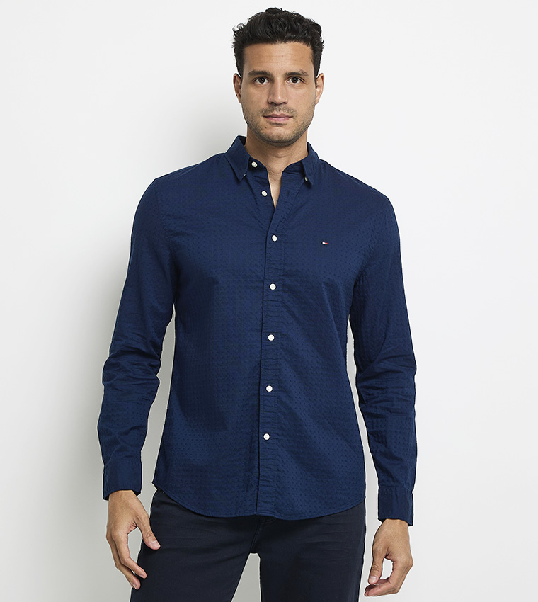 Self-Design Long Sleeves Shirt
