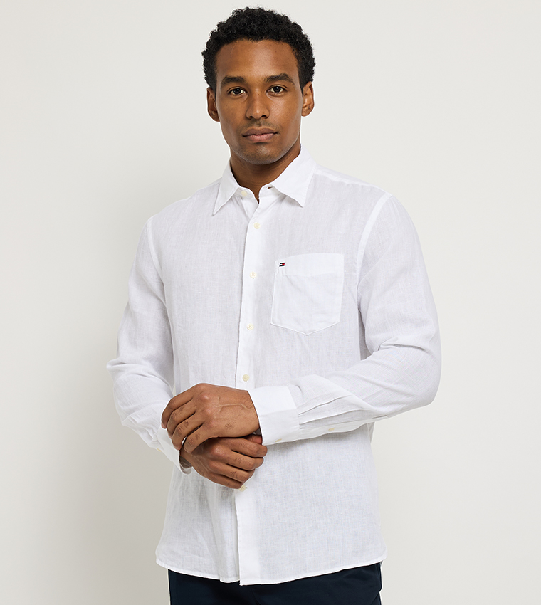 Pocket Detail Long Sleeves Shirt