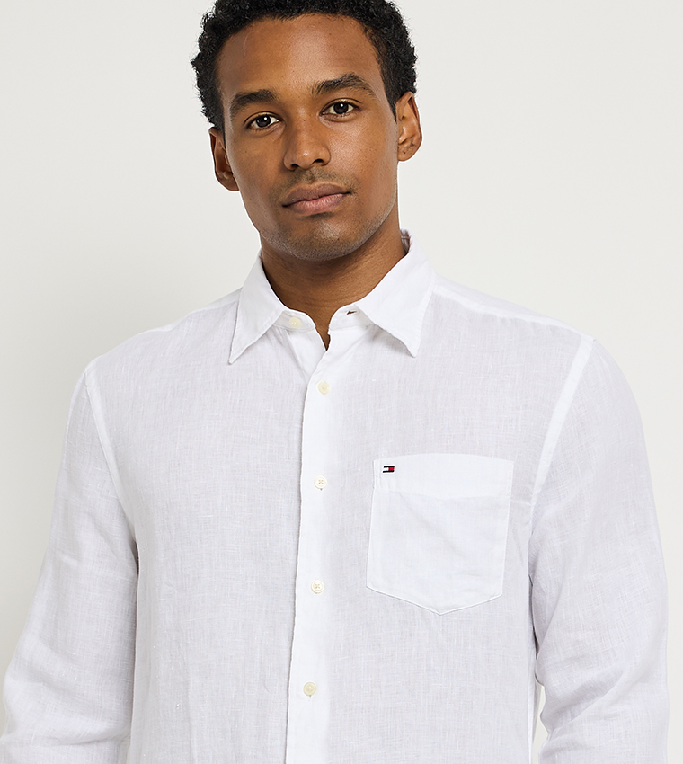 Pocket Detail Long Sleeves Shirt