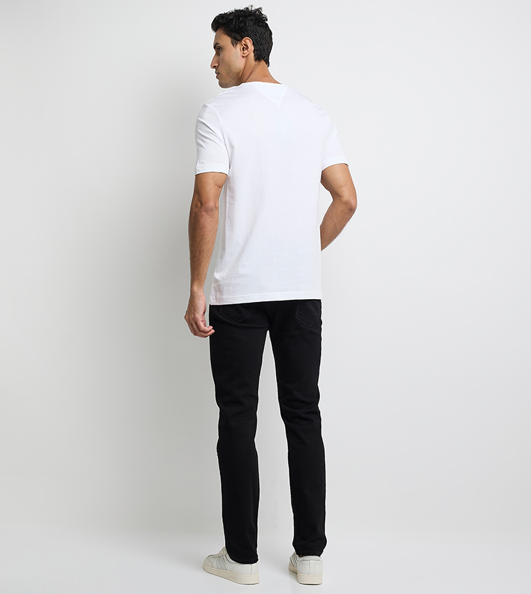 Logo Printed Crew Neck T-Shirt