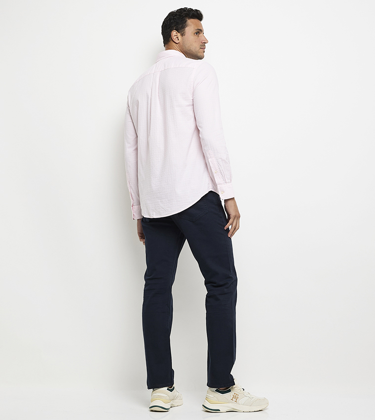 Self-Design Long Sleeves Shirt