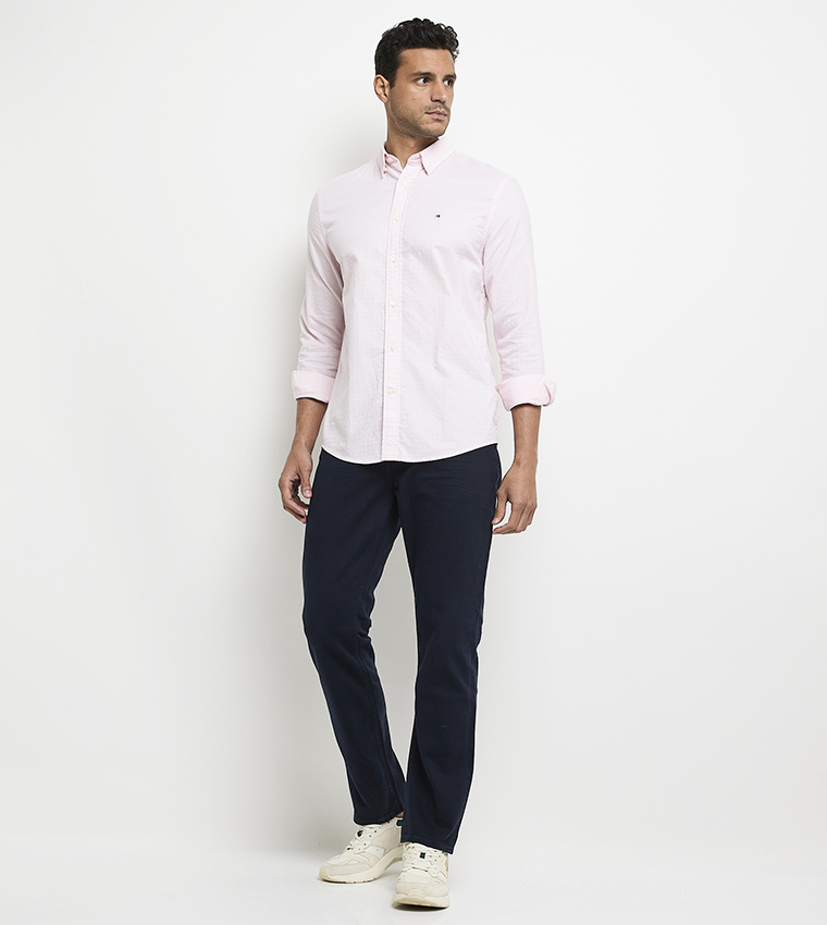 Self-Design Long Sleeves Shirt