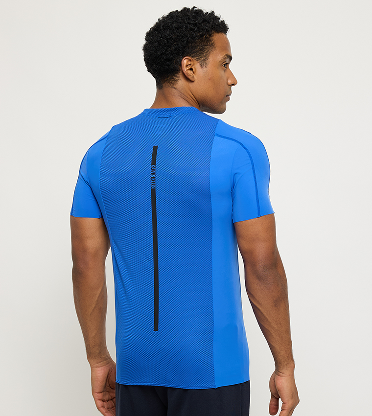 Logo Printed Crew Neck Active T-Shirt