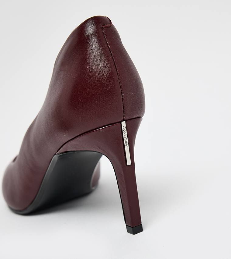 Solid Pointed Toe Heel Pumps