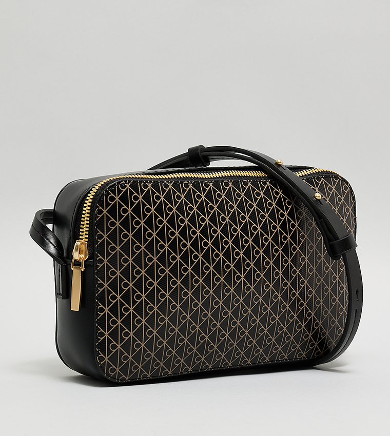 Patterned Elongated Toiletry Bag