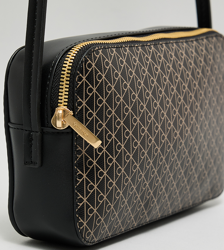 Patterned Elongated Toiletry Bag