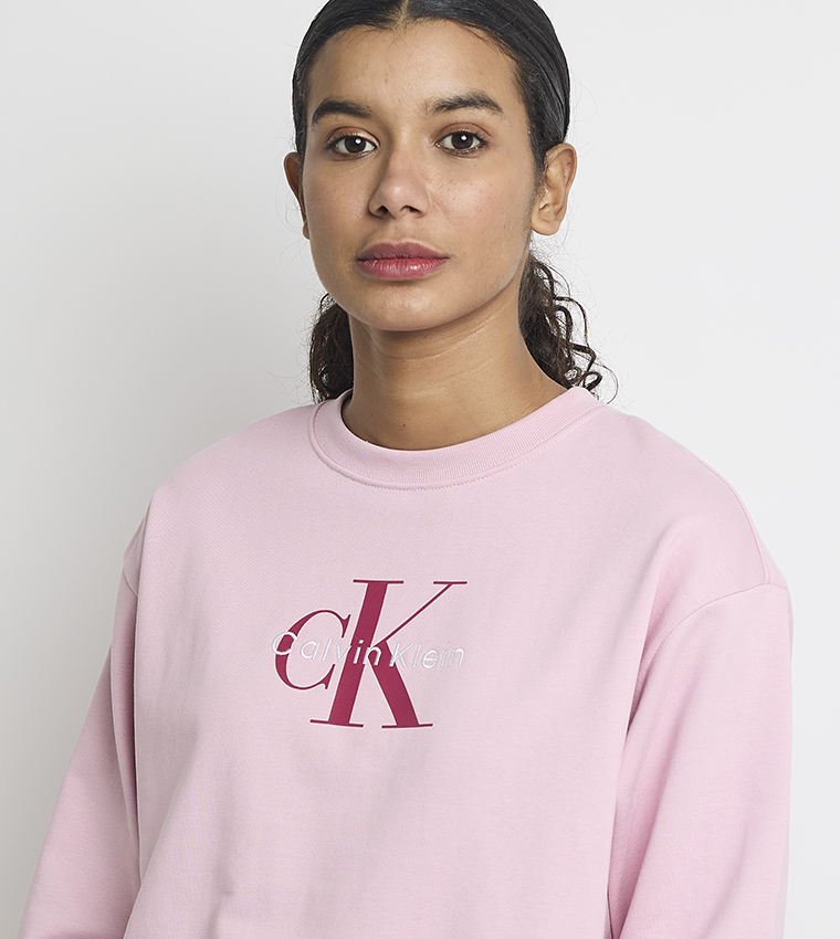 Logo Printed Crew Neck Sweatshirt