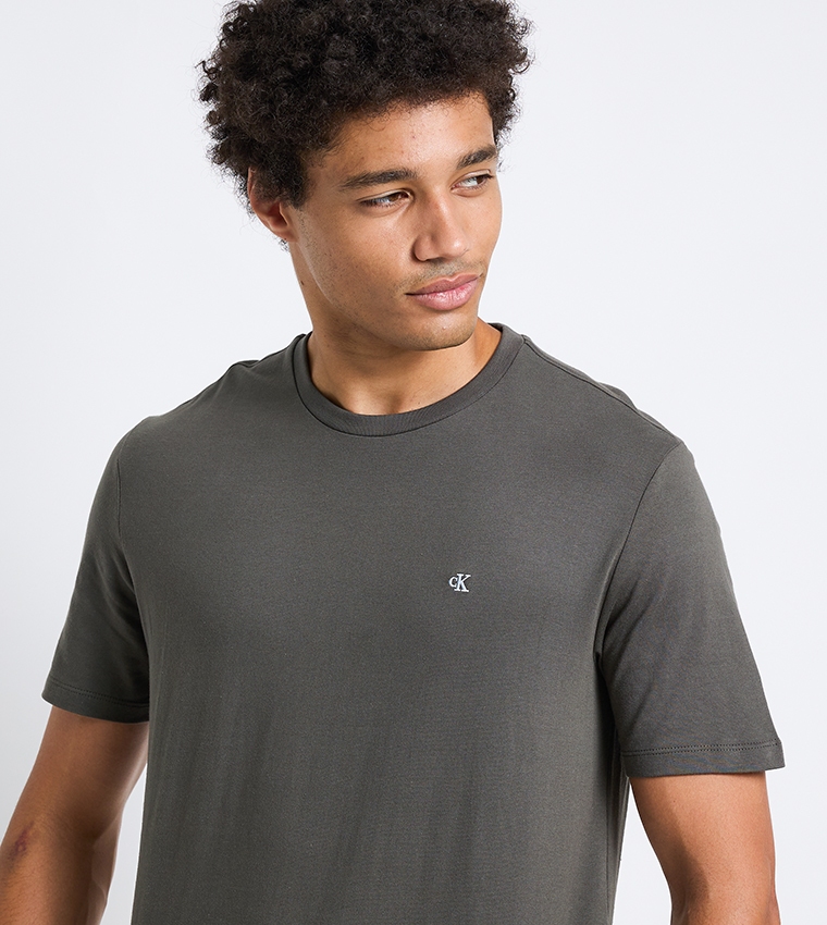 Logo Embroidered Short Sleeves T-Shirt