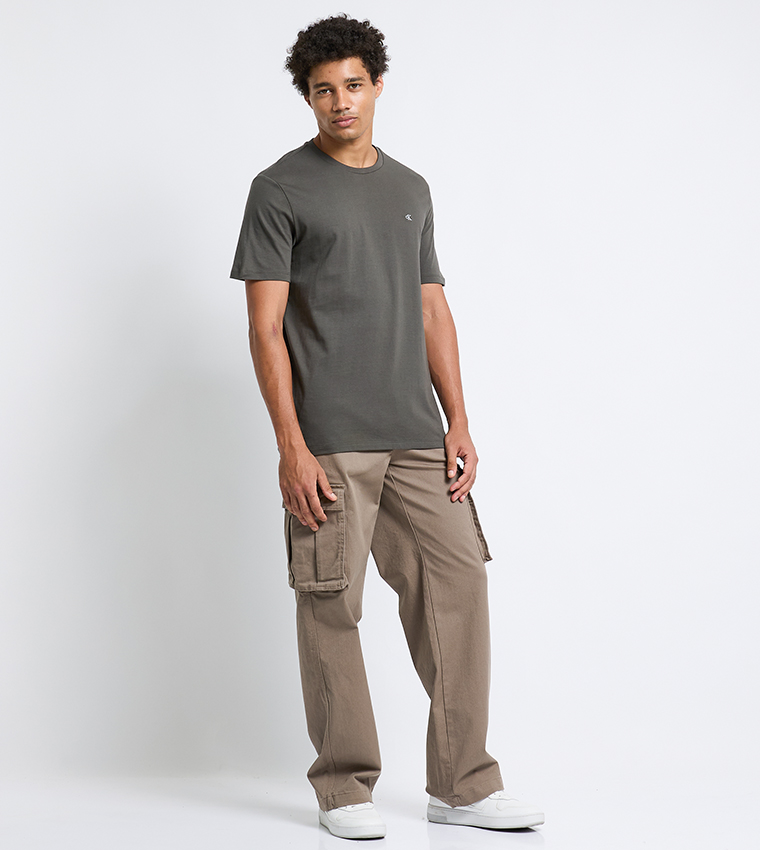 Logo Embroidered Short Sleeves T-Shirt