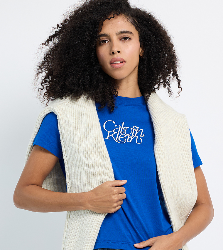 Logo Printed Short Sleeves T-Shirt