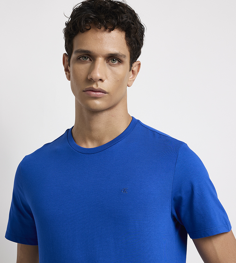 Monogram Detail Short Sleeves T-Shirt
