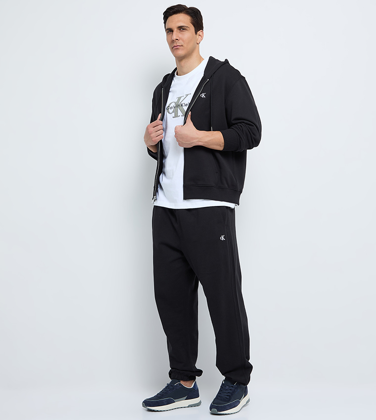 Monogram Elastic Waist Joggers