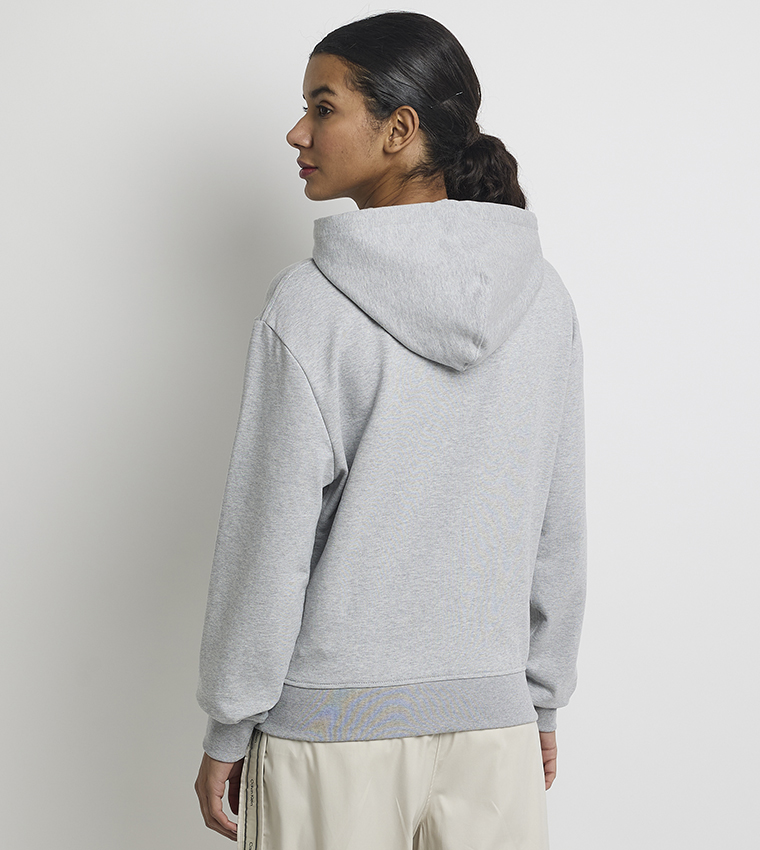 Logo Embroidered Long Sleeves Hoodie