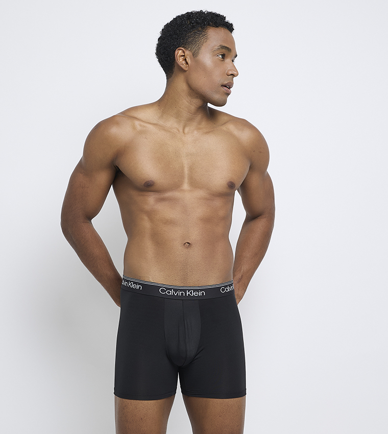 3-Pack Logo Waistband Trunks