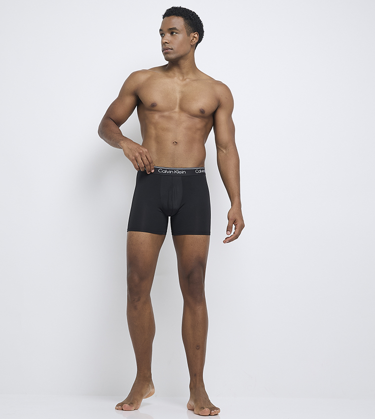 3-Pack Logo Waistband Trunks