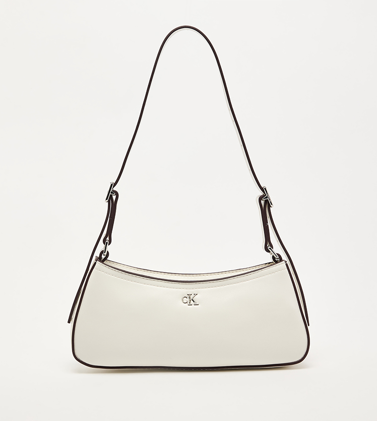 Monogram Detail Shoulder Bag