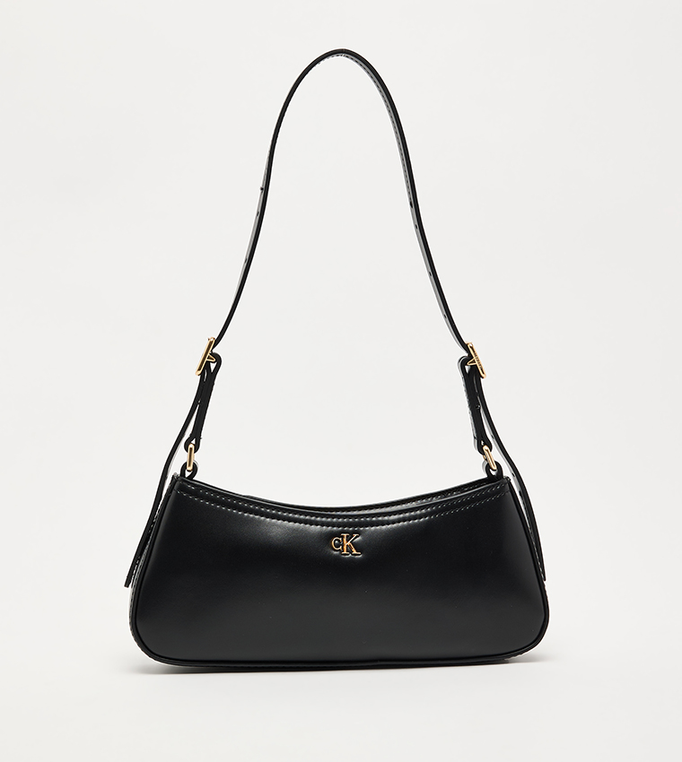 Monogram Detail Shoulder Bag