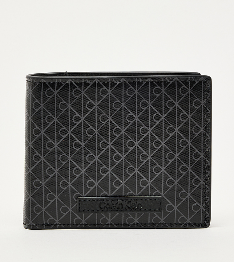 Monogram Patterned Bi-Fold Wallet