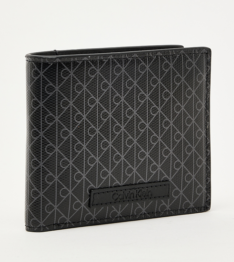 Monogram Patterned Bi-Fold Wallet