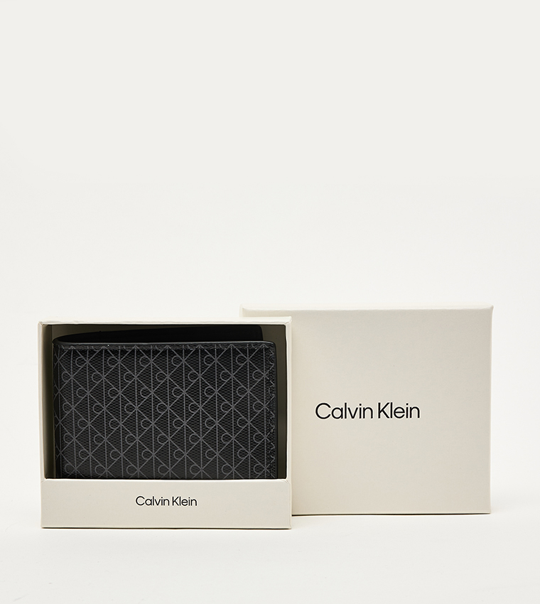Monogram Patterned Bi-Fold Wallet