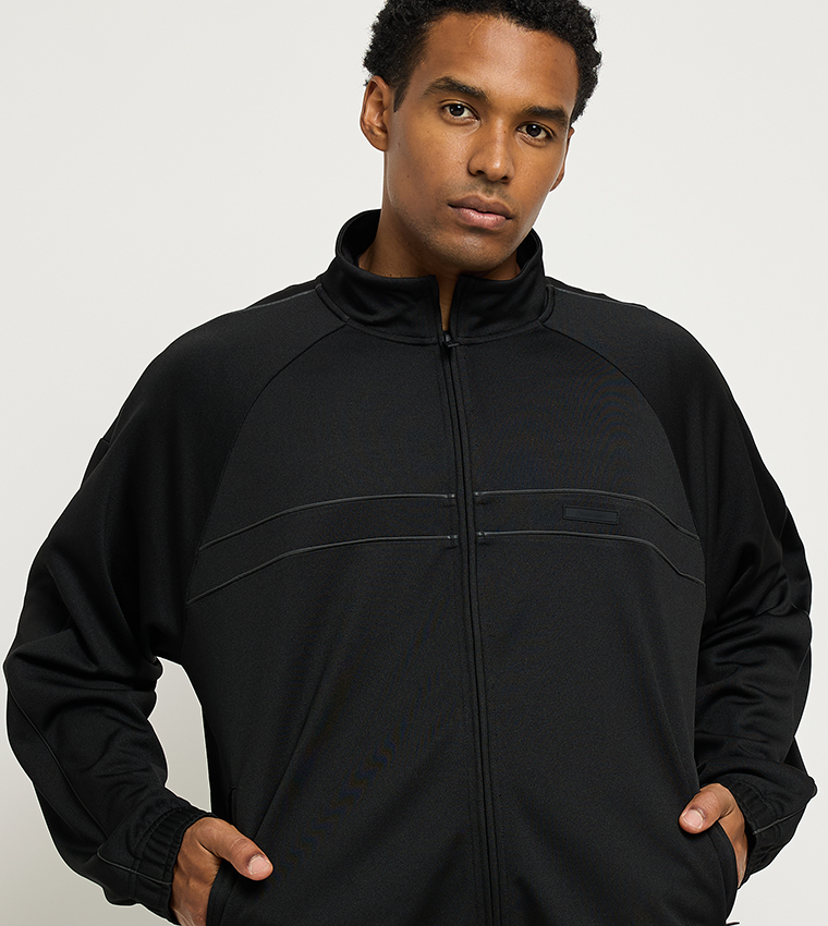 Zippered High Neck Performance Jacket