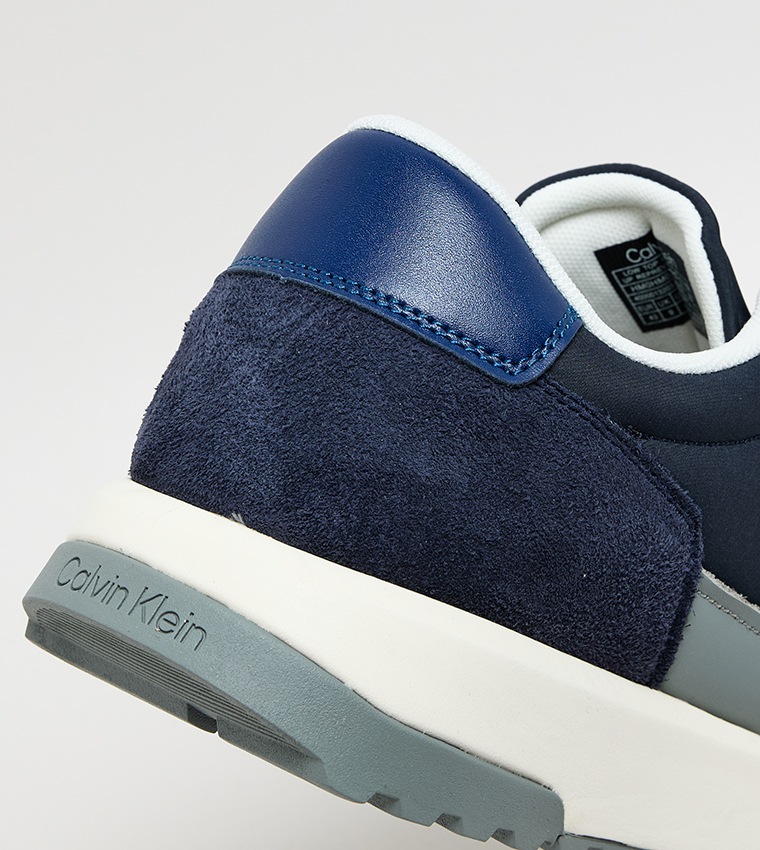 Logo Detail Lace-Up Runner Sneakers