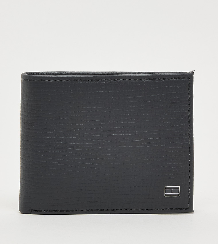Textured Bi-Fold Wallet