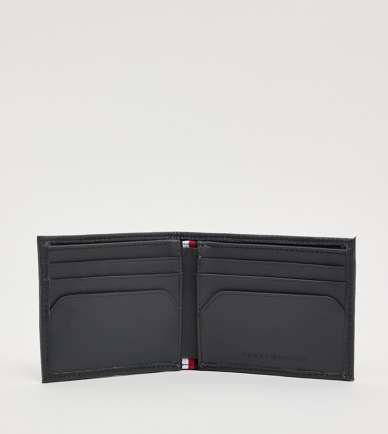 Textured Bi-Fold Wallet