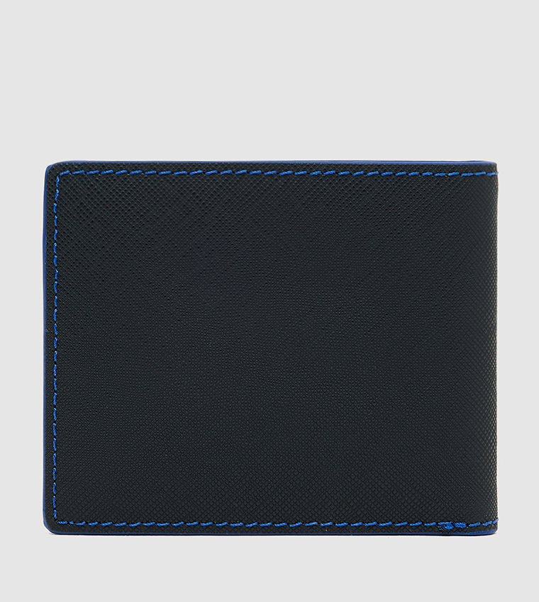 Textured Bi-Fold Wallet