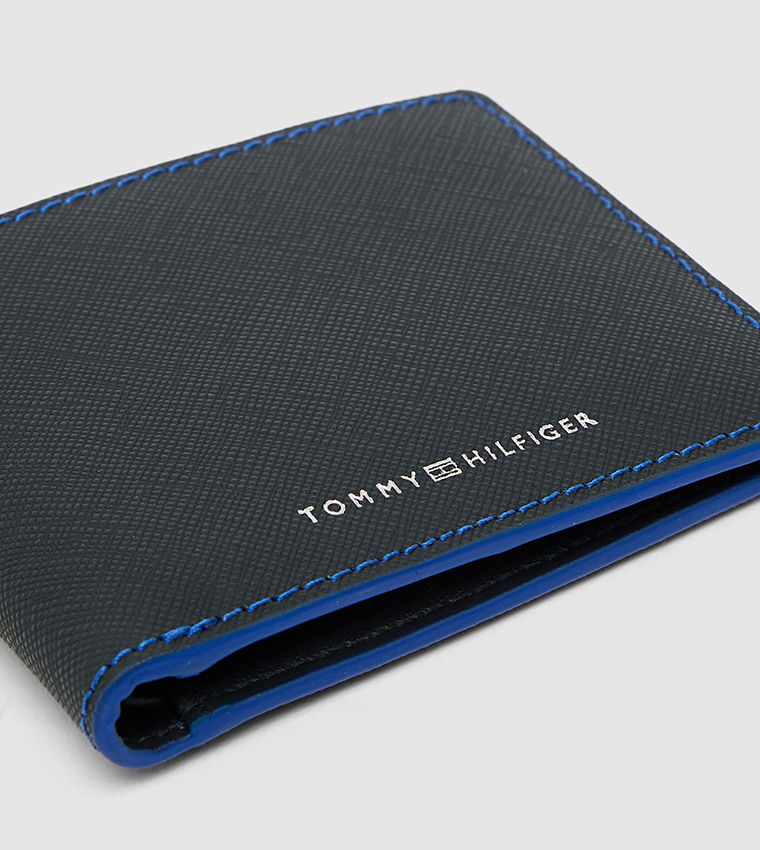 Textured Bi-Fold Wallet