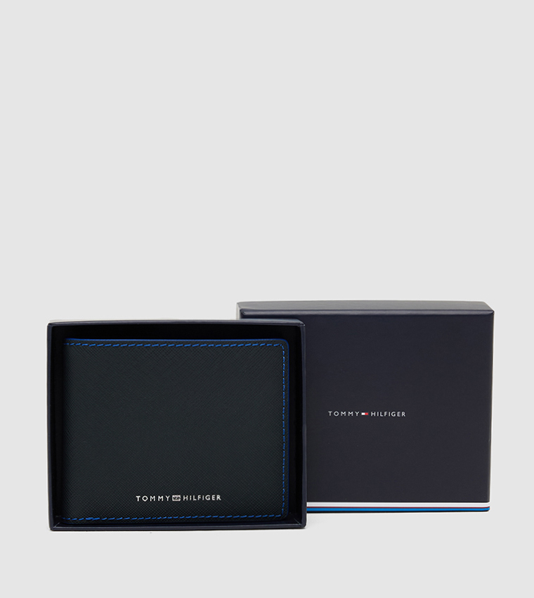 Textured Bi-Fold Wallet
